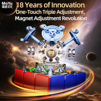 Moyu Super Weilong V2 - 20M Maglev UV (18th Anniversary Edition)