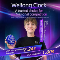 Moyu Weilong Clock M ( Black )