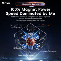 MoYu WeiLong WRM V9 (20-Ball Core Magnetic / Maglev / UV)