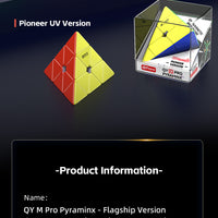 Qiyi M Pro Pyraminx (Flagship / Pioneer UV)