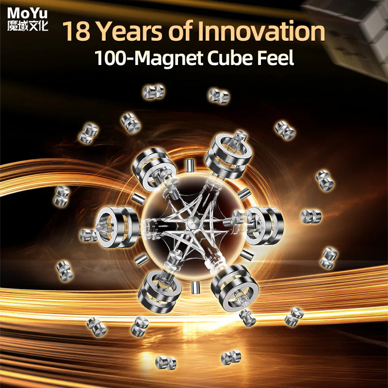 Moyu Super Weilong V2 - 20M Maglev UV (18th Anniversary Edition)