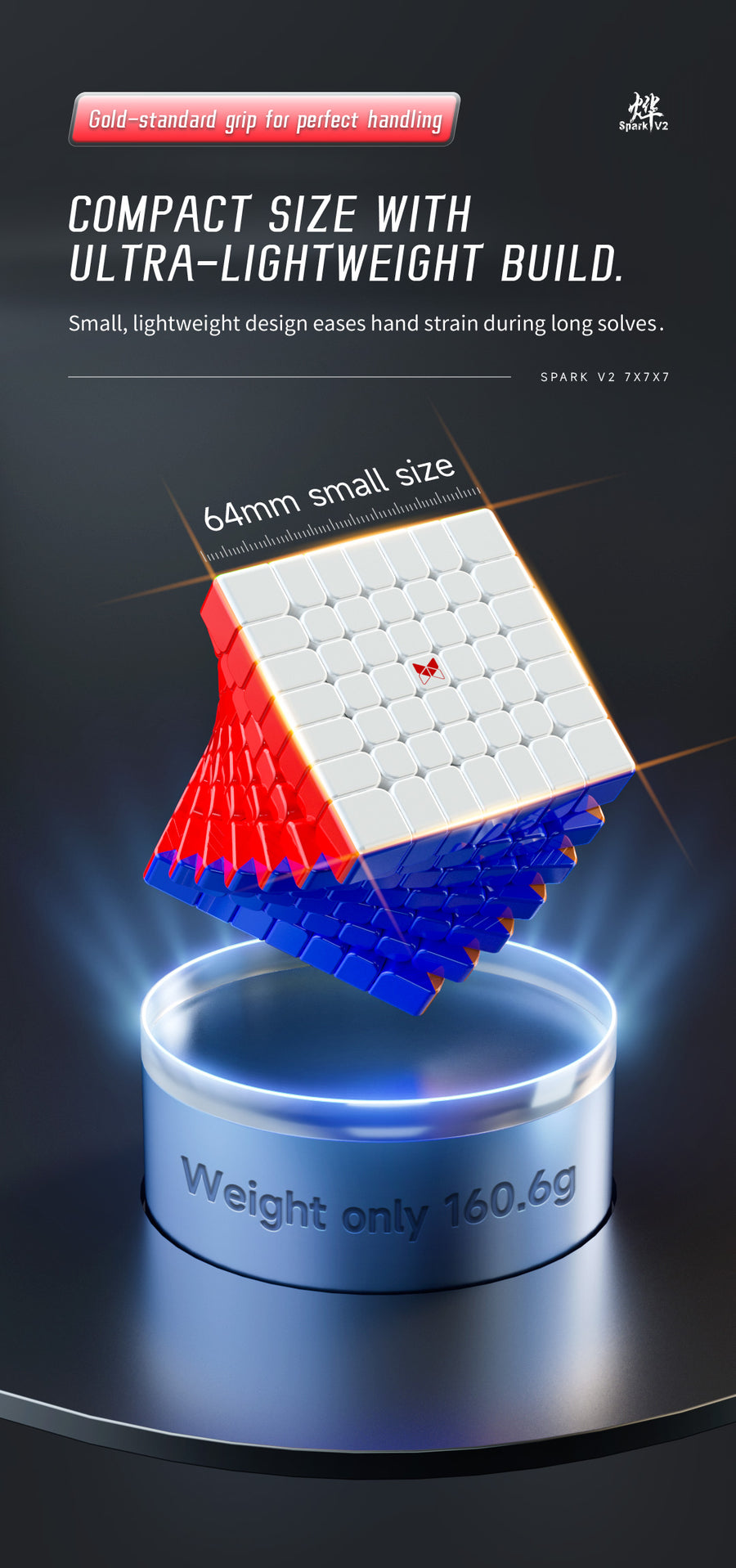Qiyi XMD Spark 7x7 V2 (Ball Core)