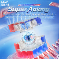 Moyu Super Aolong 3x3 (20M Ball Core Maglev Version)
