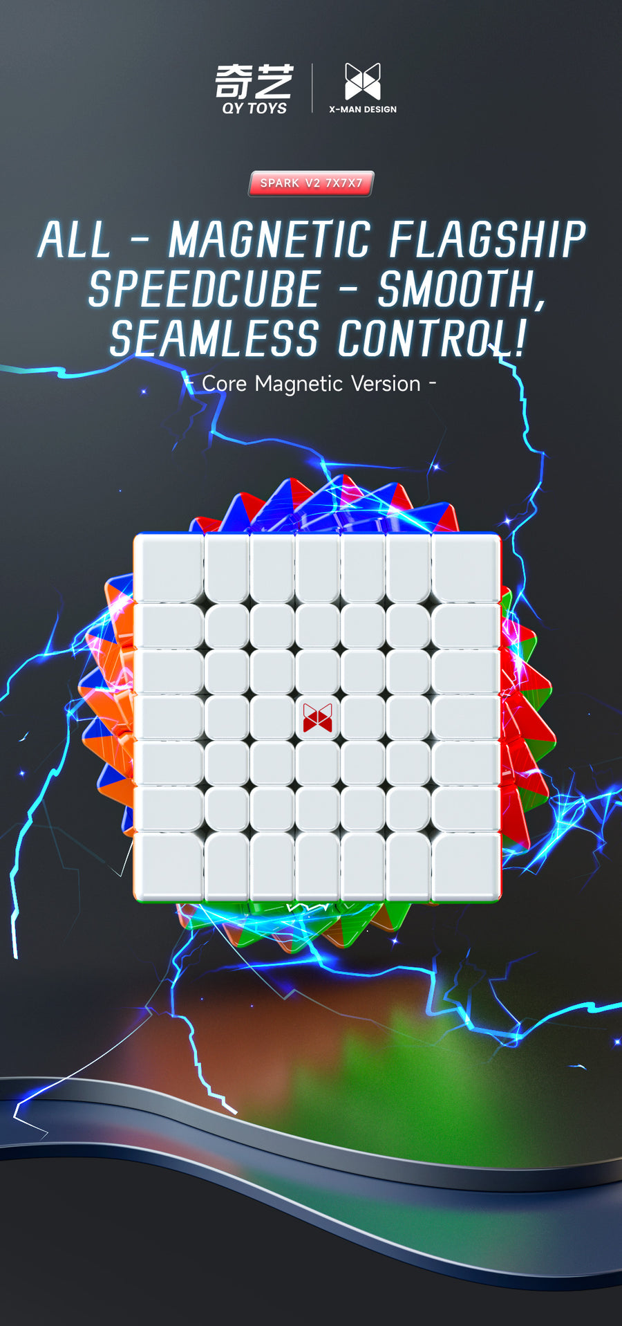 Qiyi XMD Spark 7x7 V2 (Ball Core)