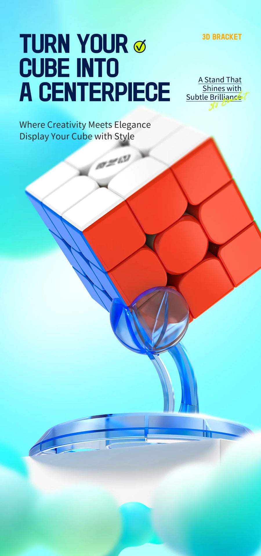 Qiyi 3D Cube Holder