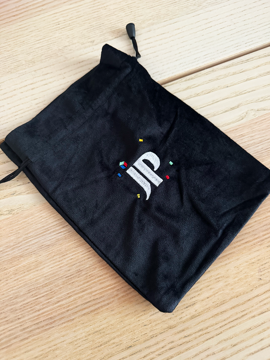 JP Exclusive Embroidered Cube Bag
