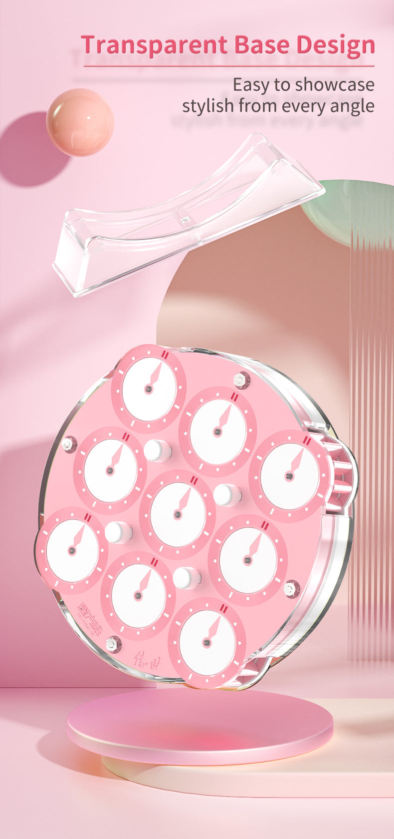 Qiyi Clock M (Pink)