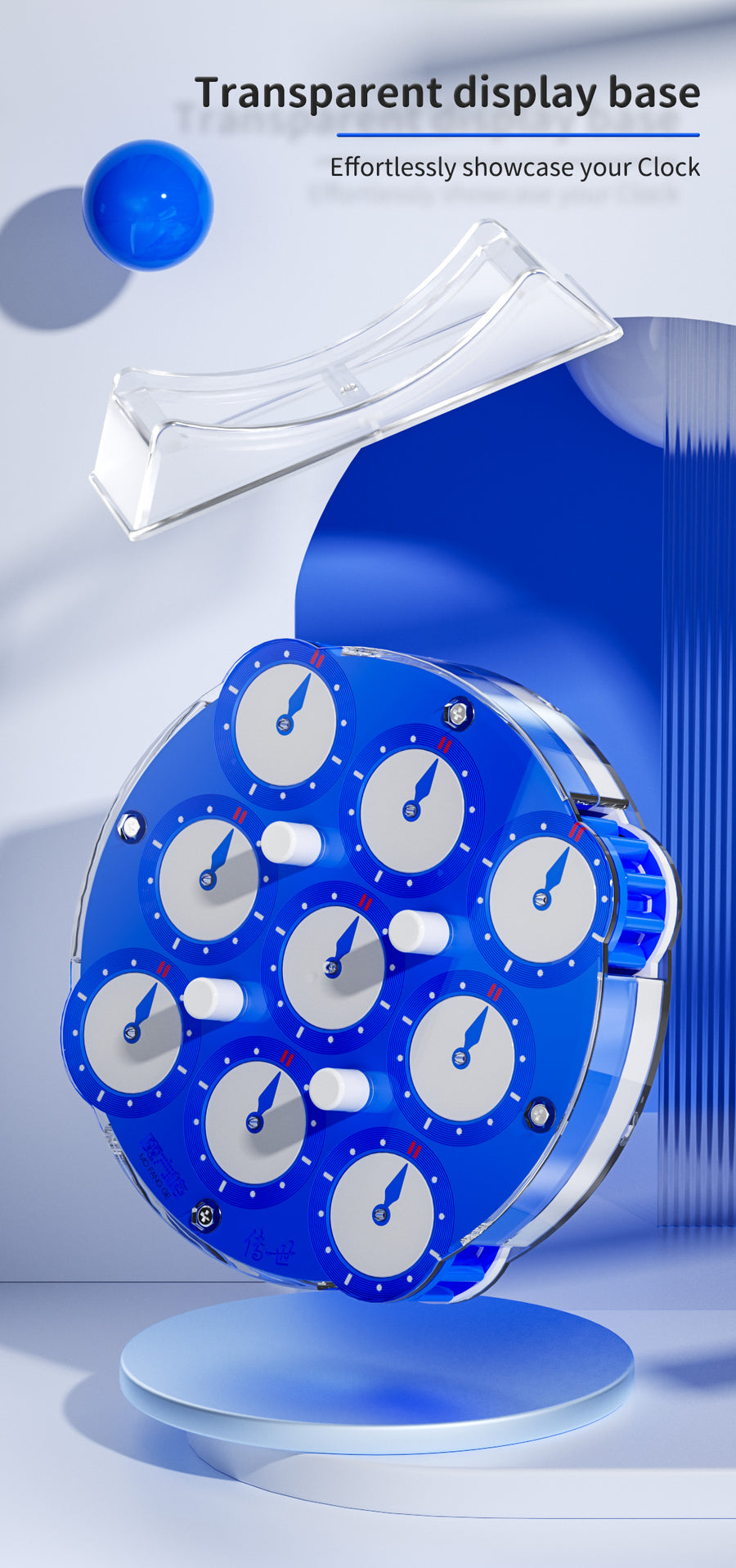 Qiyi Clock M (Blue)