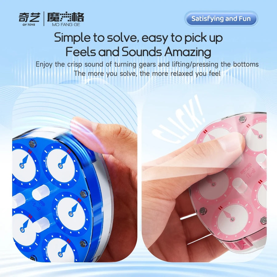 Qiyi 3x3 Clock M (Pink)