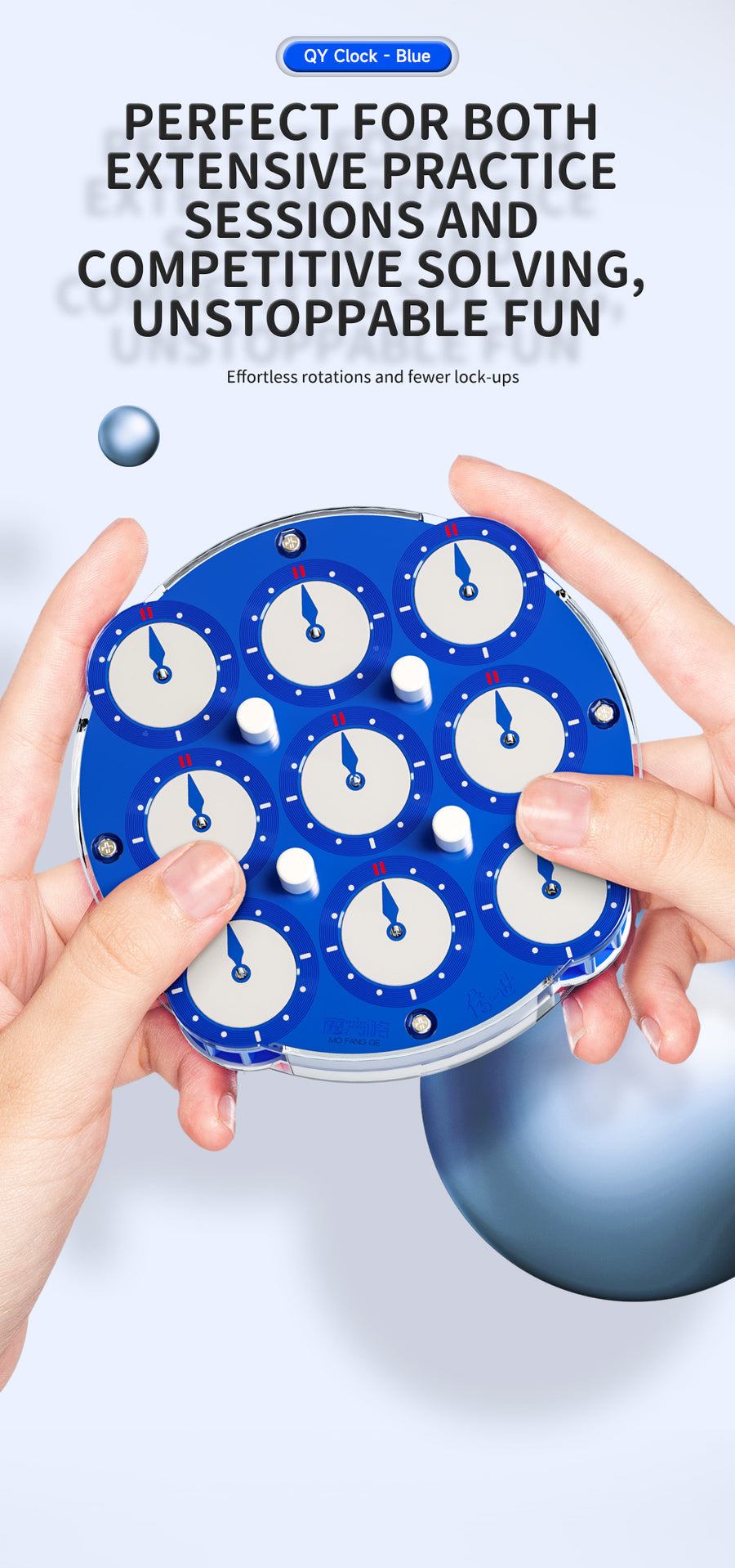Qiyi Clock M (Blue)