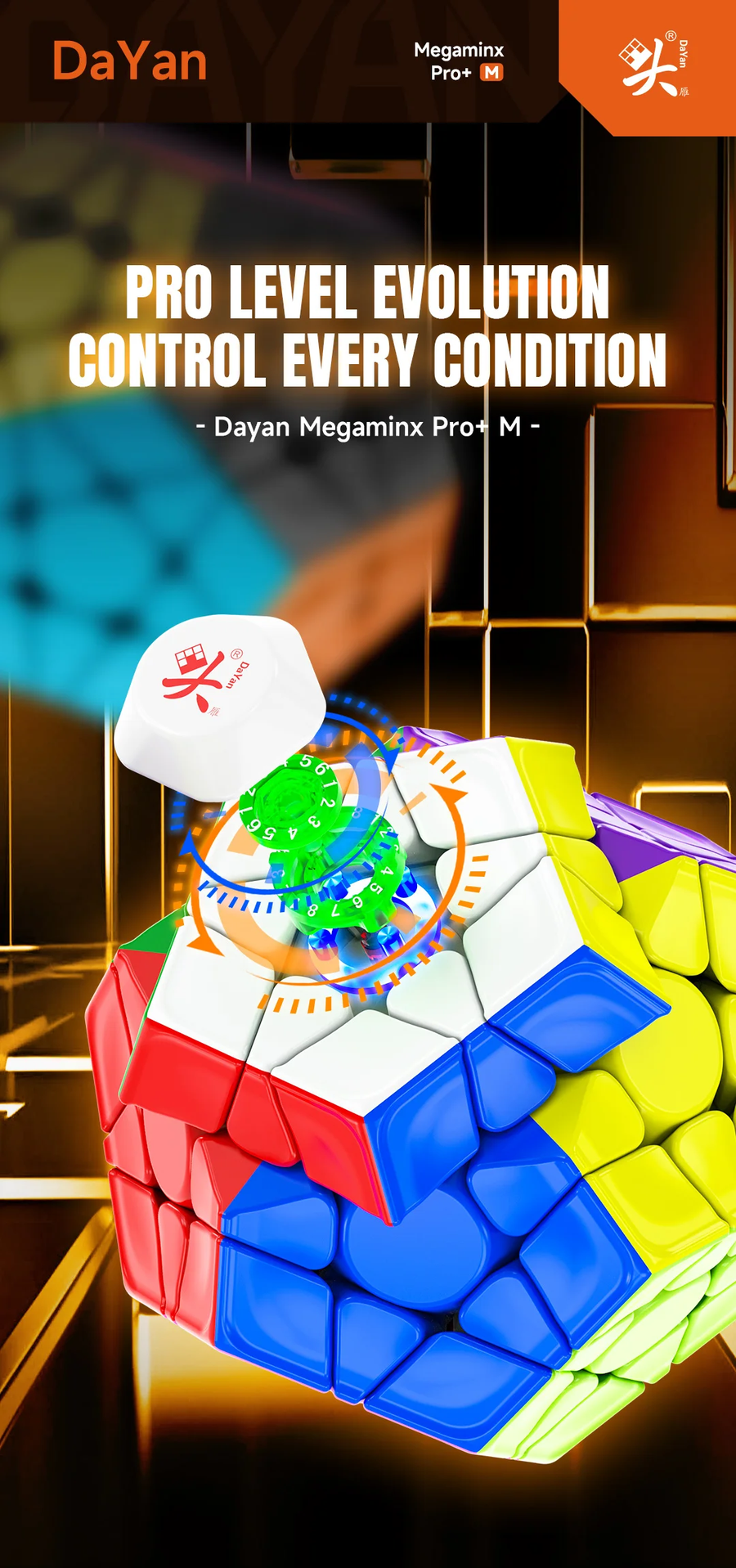 Dayan Megaminx Pro+ (Standard / Maglev)