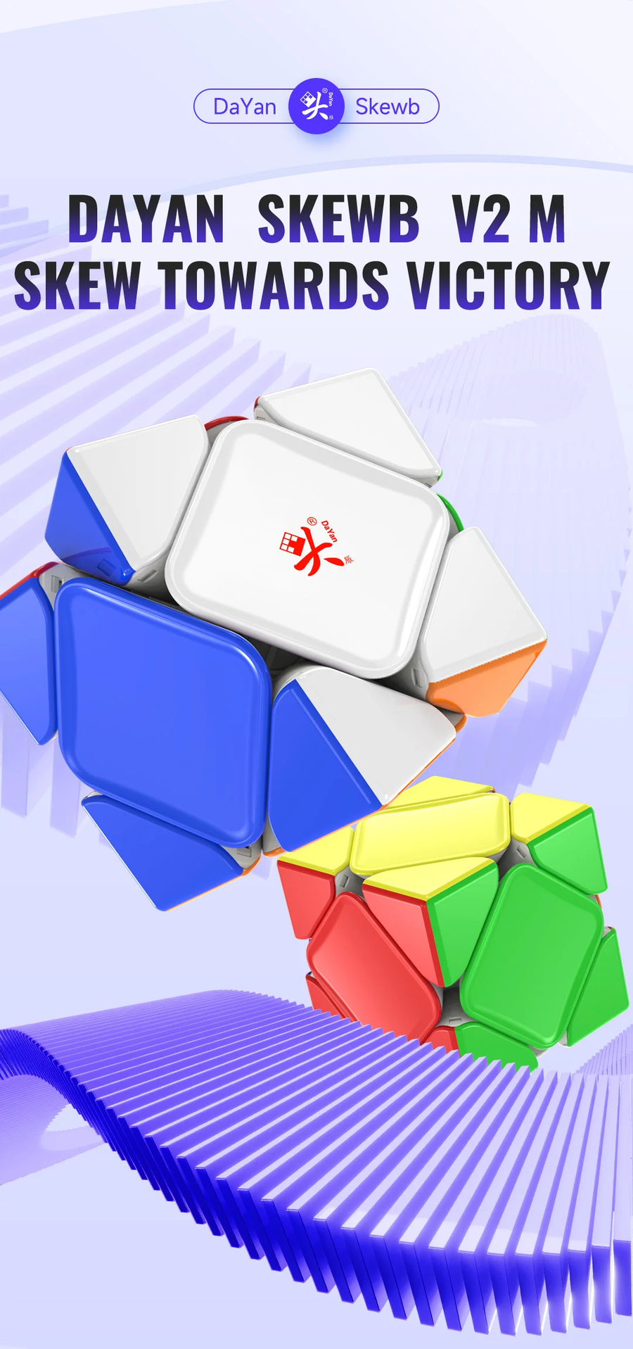 Dayan Skewb V2 (Standard Matte Spring / Maglev UV)