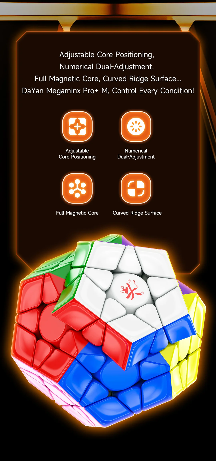 Dayan Megaminx Pro+ (Standard / Maglev)