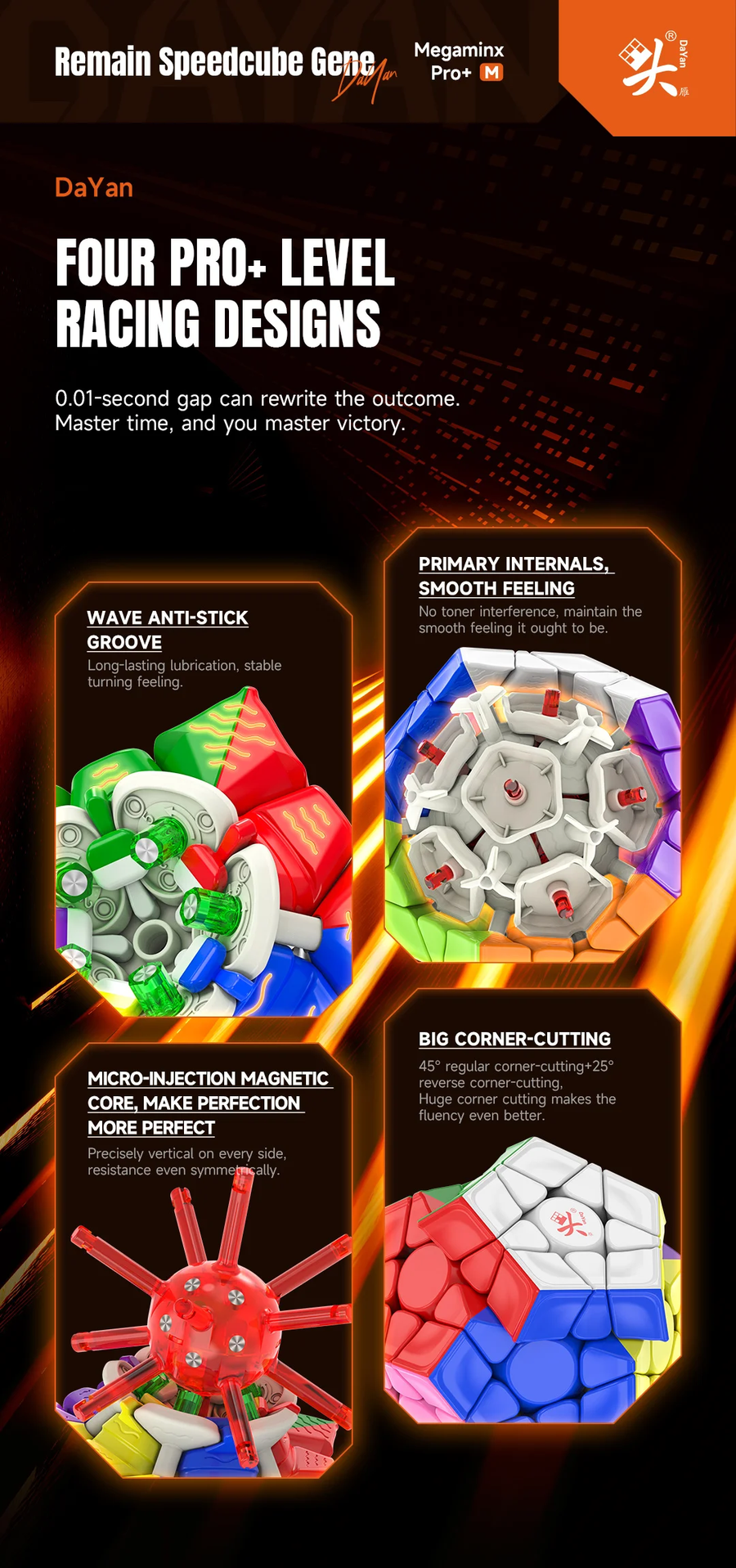 Dayan Megaminx Pro+ (Standard / Maglev)