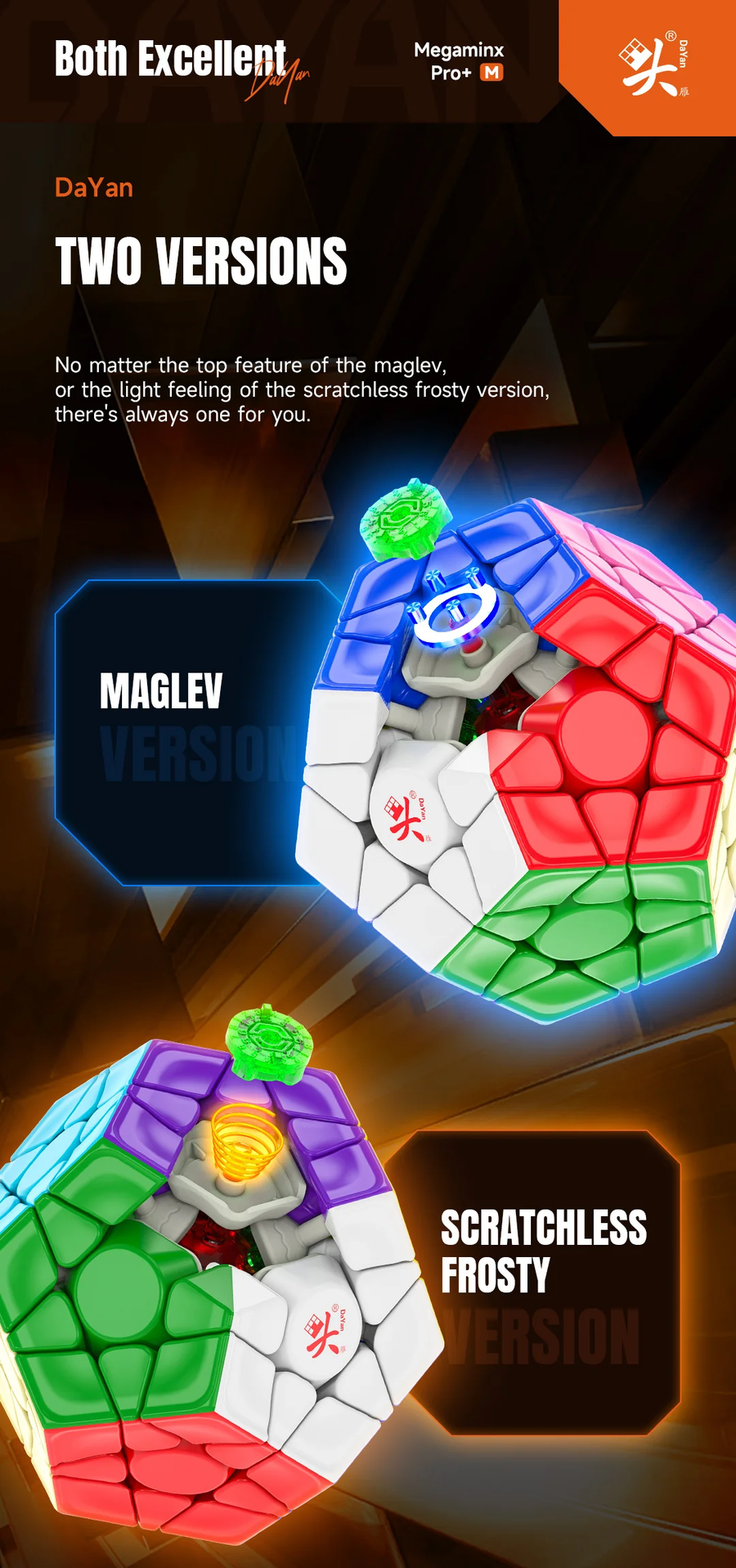 Dayan Megaminx Pro+ (Standard / Maglev)