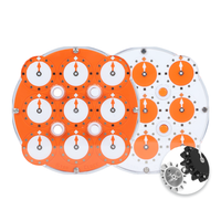 EStar Clock - Alkaid Orange (Bearings Version)