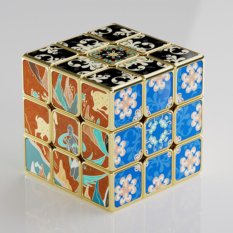 Zcube Golden Mogao-Caves 3x3 Magnetic