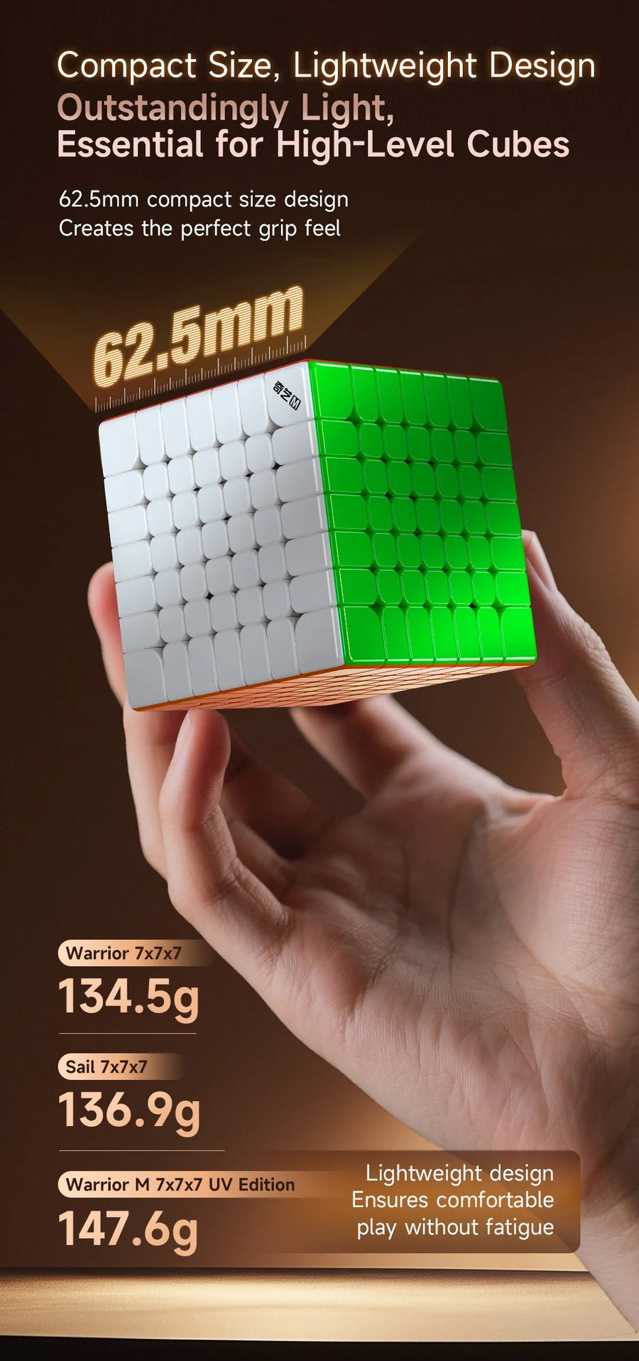 Qiyi Warrior M 7x7 UV