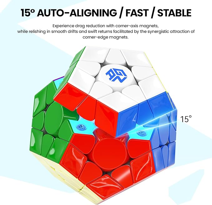 Gan Megaminx Maglev (UV / Frosted)