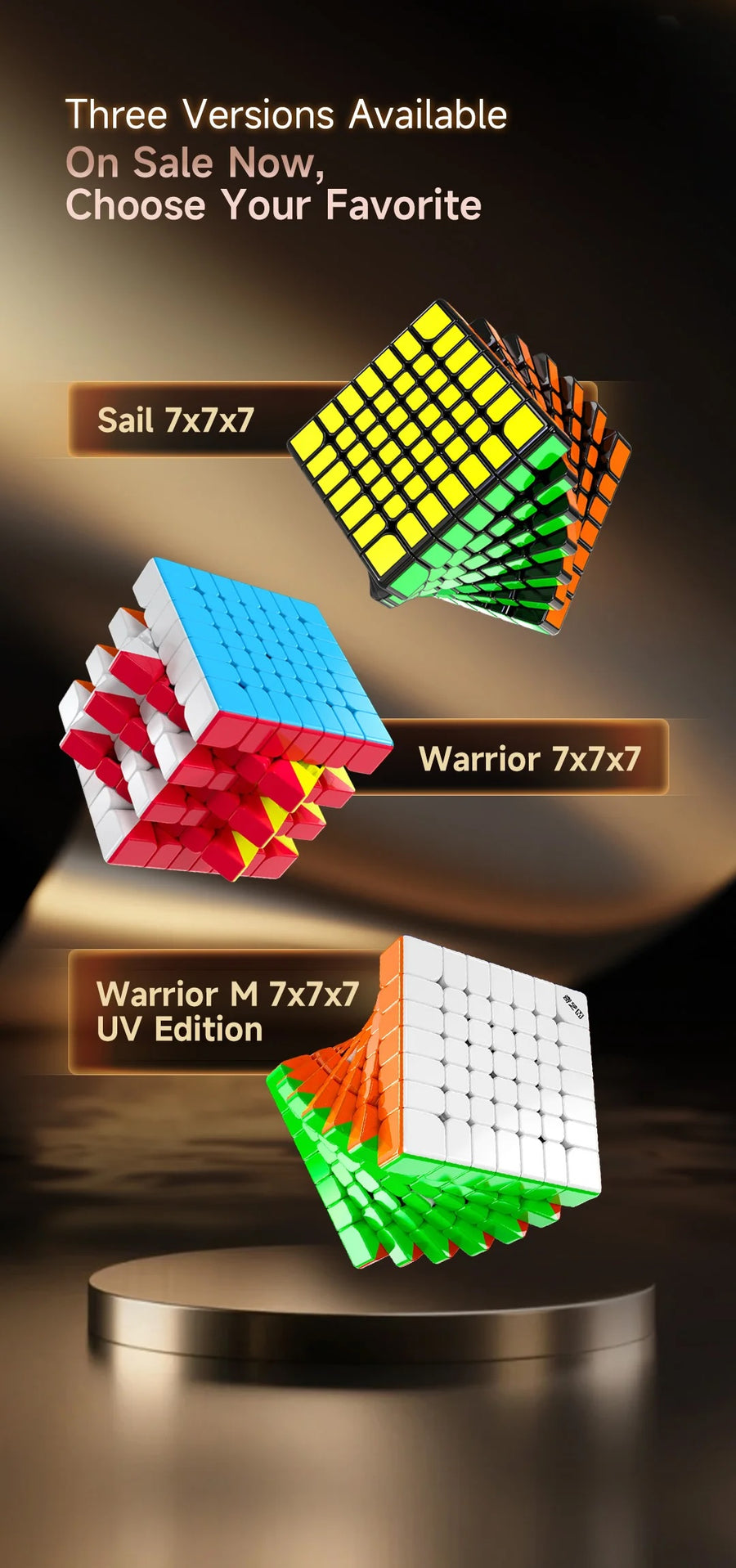 Qiyi Warrior M 7x7 UV