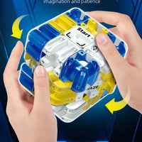 Steel Ball Rolling 3D Maze 3x3