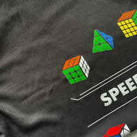 JP Speedcuber Cubes Shirt (Gray)
