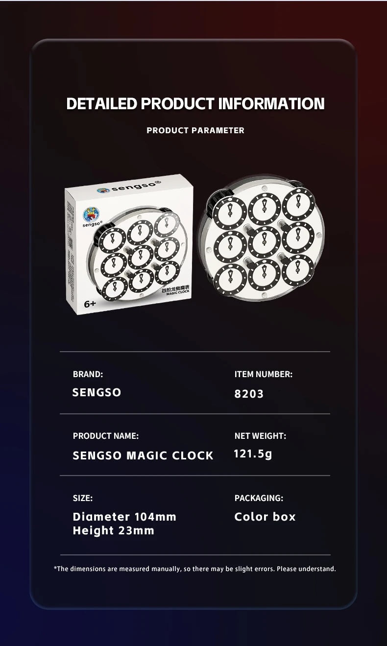 Sengso Magnetic Clock V2