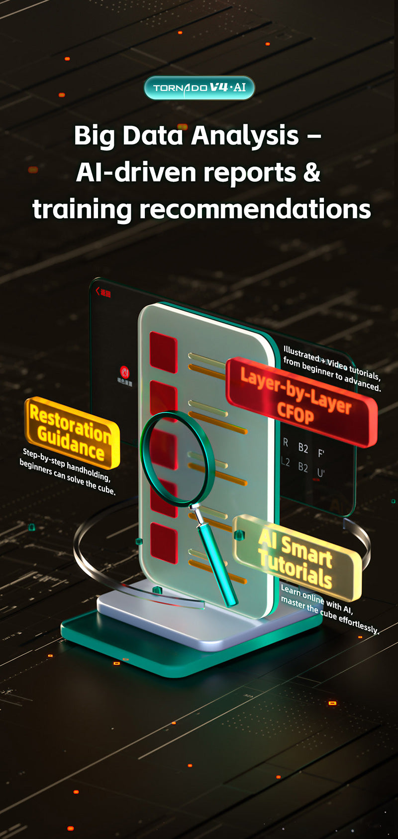 Qiyi Tornado AI (Base / Case Charger)