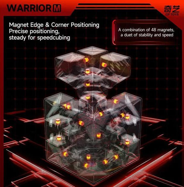 Qiyi Warrior M (Magnetic / Magnetic UV)