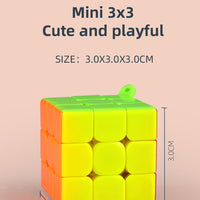 Qiyi - Mini 3x3 Key Ring