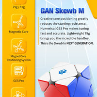 GAN SKEWB M (Enhanced / UV, 32M)