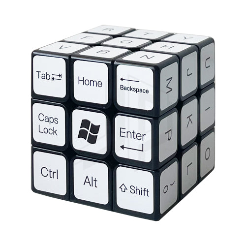 Calvin's Puzzle - 3x3 Keyboard Cube