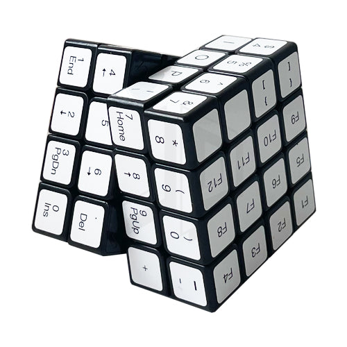 Calvin's Puzzle - 4x4 Keyboard Cube