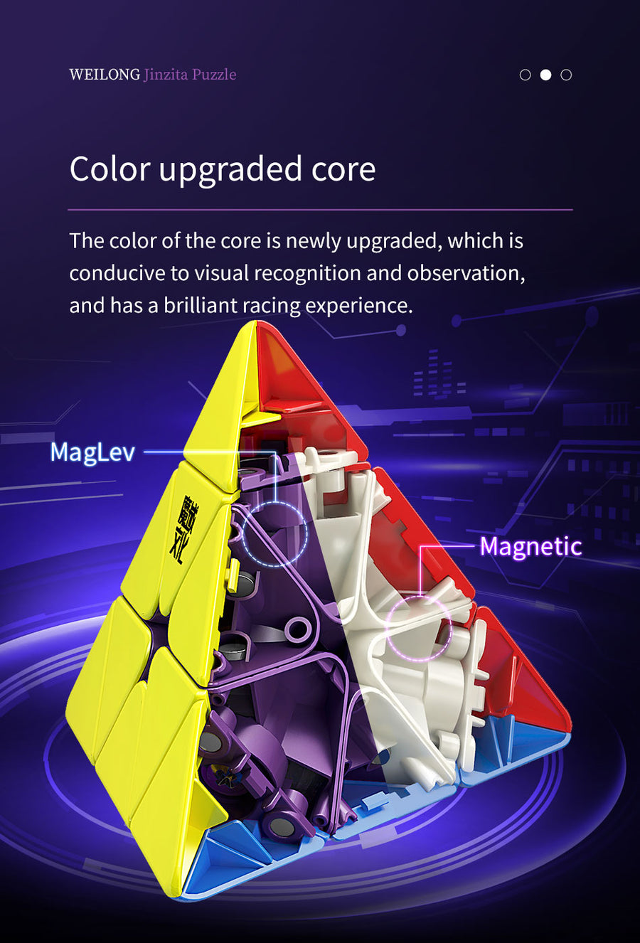 Moyu Weilong Maglev Pyraminx