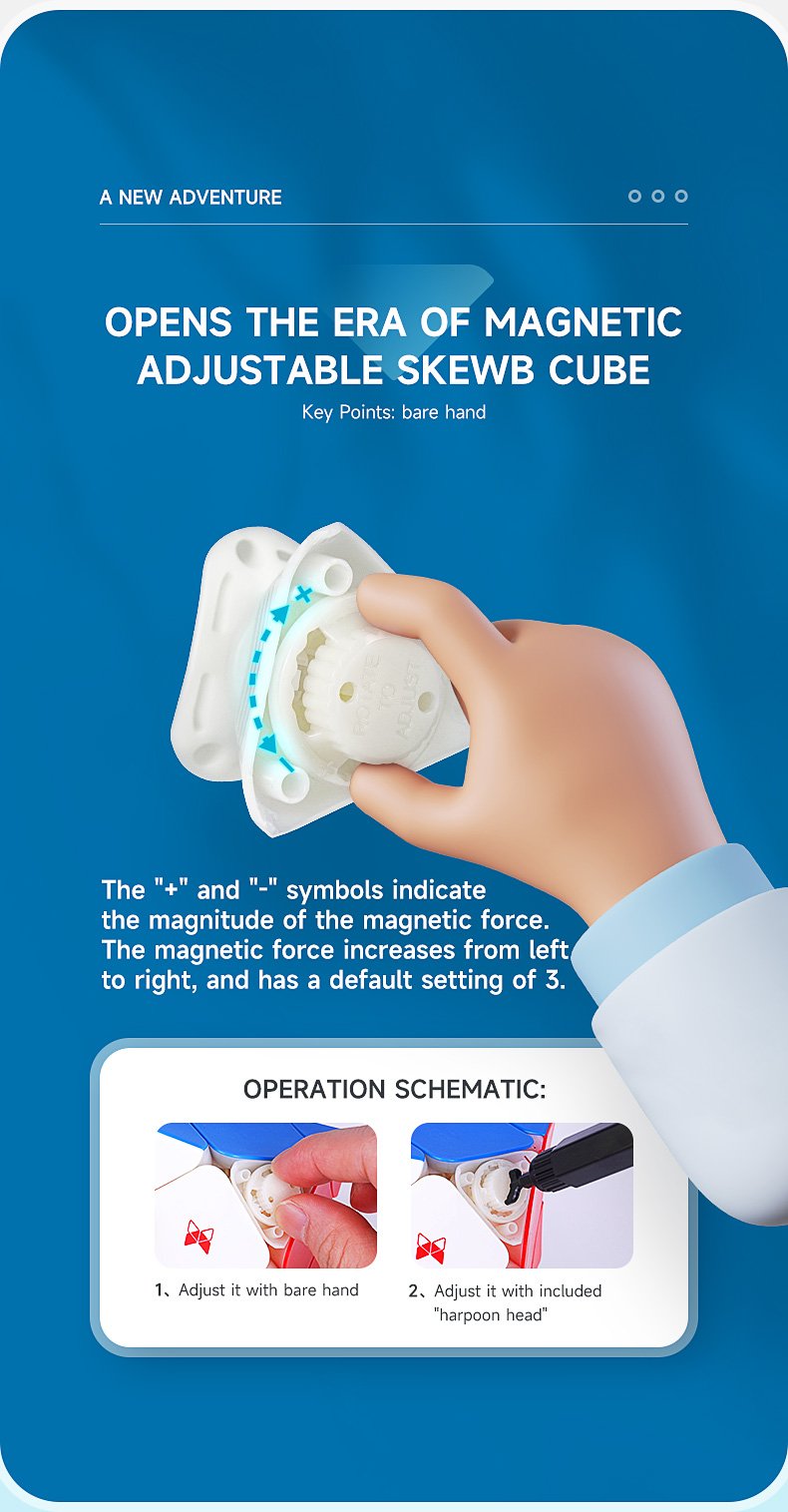 Qiyi XMD Wingy V2 Skewb